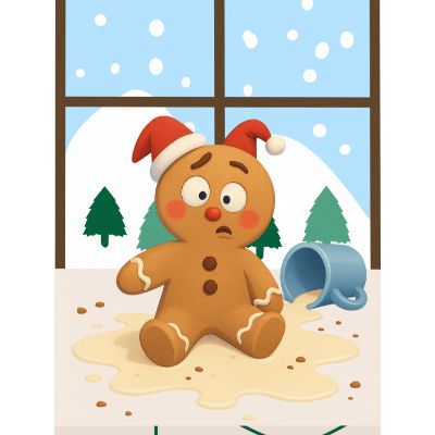 Free Funny Christmas Card - Chris-Mess Greeting!