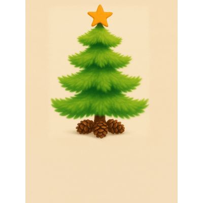Free Funny Christmas Card - Fuzz Navidad Online!