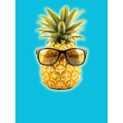 Free 'Be Cool' Card - Funny Pineapple Greeting!