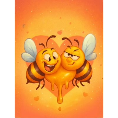 Free Love Card - Bee Mine! Customize & Send
