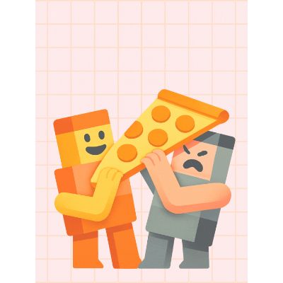 Free Friendship Card - Pizza Pals!