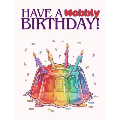 Free Funny Birthday Card - Jello Good Time!