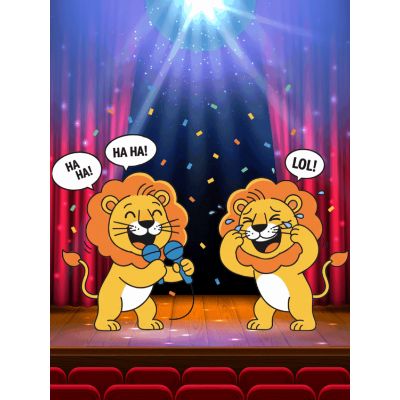 Free Funny Birthday Card - Roar-Some Wishes!