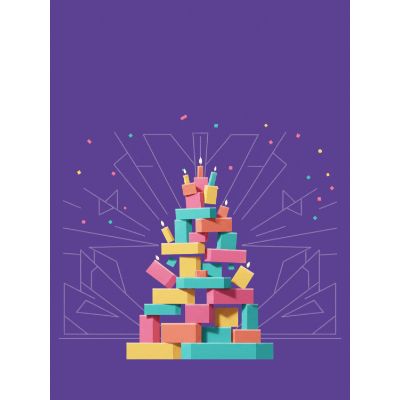 Free Funny Birthday Card - Build-A-Cake Online!