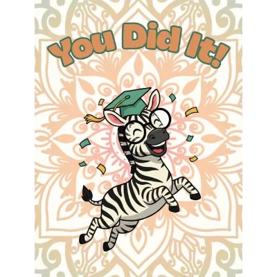 Free Congrats Card - You Did It! Customize Online
