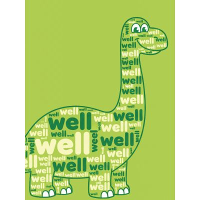 Free Get Well Card - Funny Dinosaur Wishes!