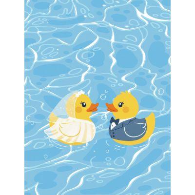 Free Wedding Card - Duck Engagement Wishes!