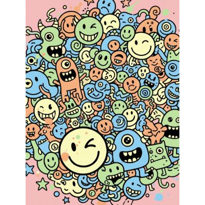 Free Thinking of You Card - Fun Doodles Inside!