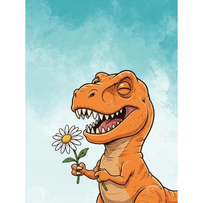 Free Thinking of You Card - Funny Dinosaur!