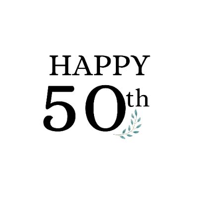 Free 50th Birthday Card - Celebrate a Milestone!