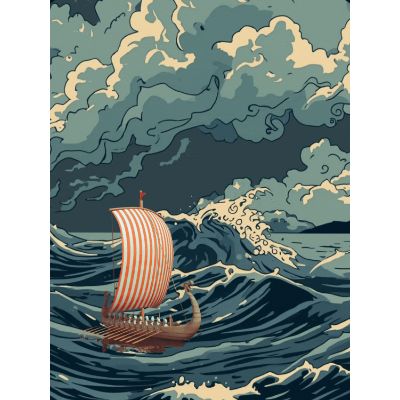 Free Thank You Card - Nordic Viking Design Online