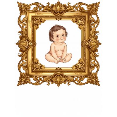 Free 1st Birthday Card - Golden Celebration!