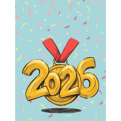 Free New Year Card - Achieve More!