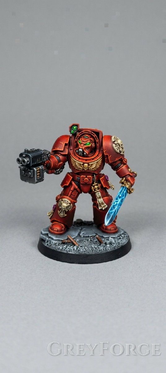 Blood Angels Veteran with Power Sword