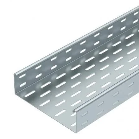Perforated galvanized cable tray