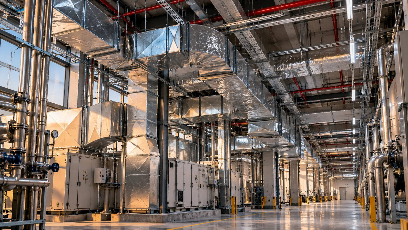 ERC Mostorod refinery industrial plant ductwork