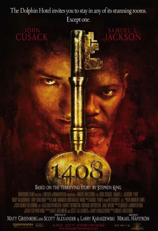 Naslovna slika horor filma 1408(2007)