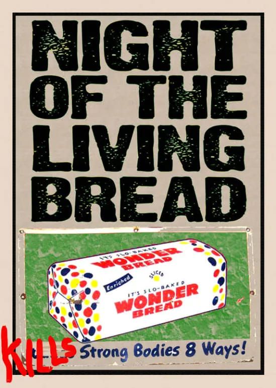 Naslovna slika horor filma Night of the Living Bread(1990)