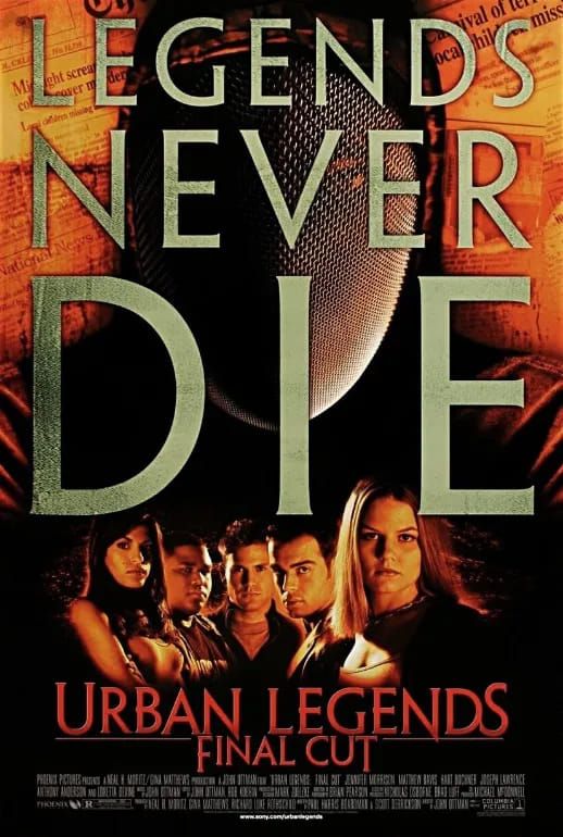 Naslovna slika horor filma Urban Legends: Final Cut(2000)