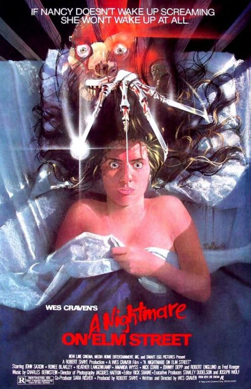 Naslovna slika horor filma A Nightmare on Elm Street(1984)