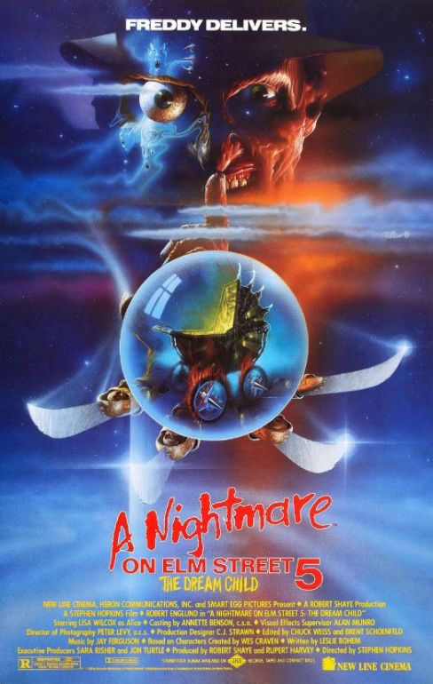 Naslovna slika horor filma A Nightmare on Elm Street 5: The Dream Child(1989)
