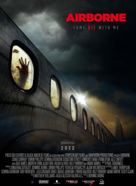 Naslovna slika horor filma Airborne(2012)
