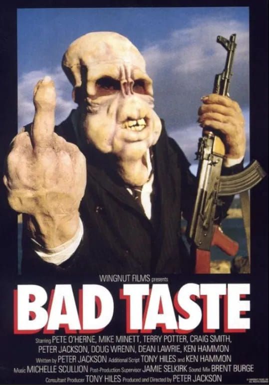 Naslovna slika horor filma Bad Taste(1987)
