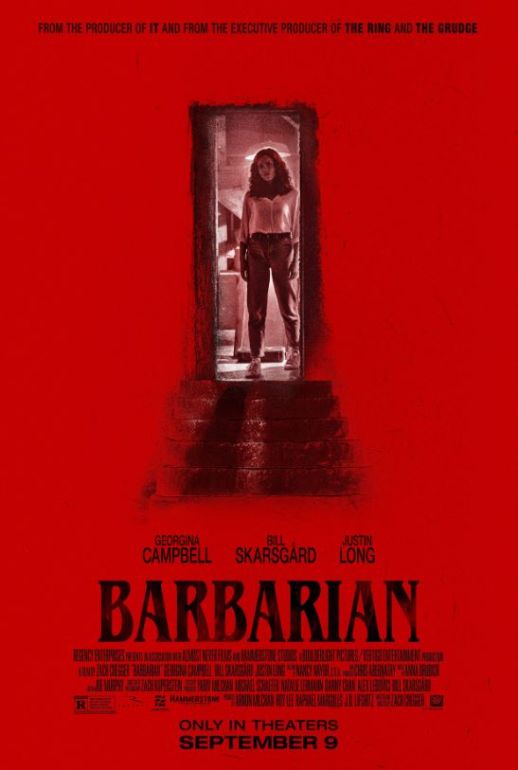 Cover slika horor filma Barbarian(2022)