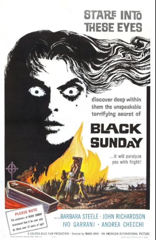 Cover slika horor filma Black Sunday(1960)