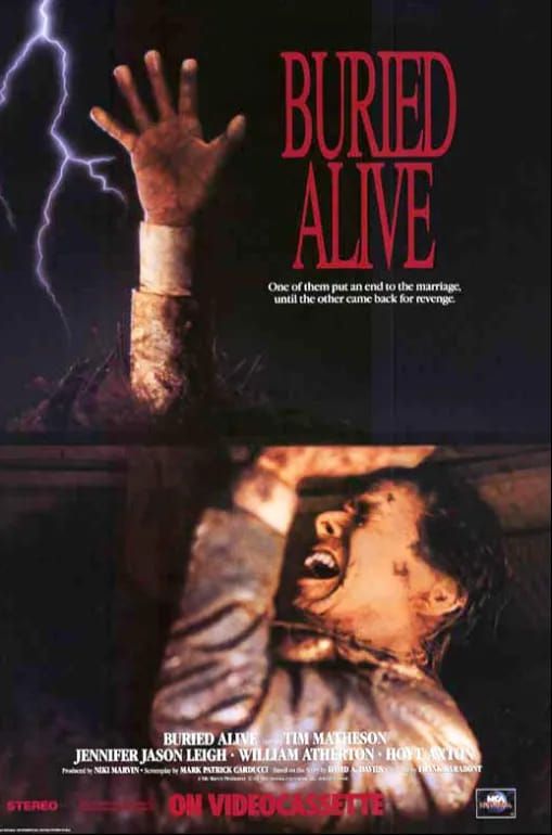 Naslovna slika horor filma Buried Alive(1990)