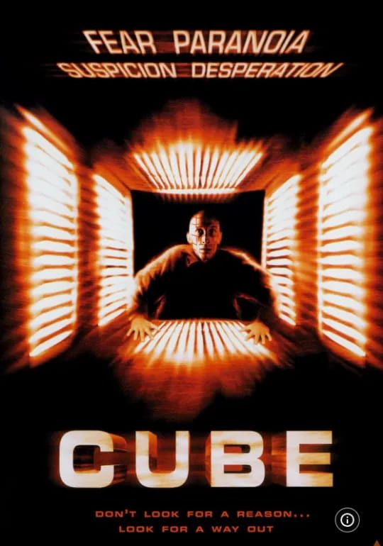 Naslovna slika horor filma Cube(1997)