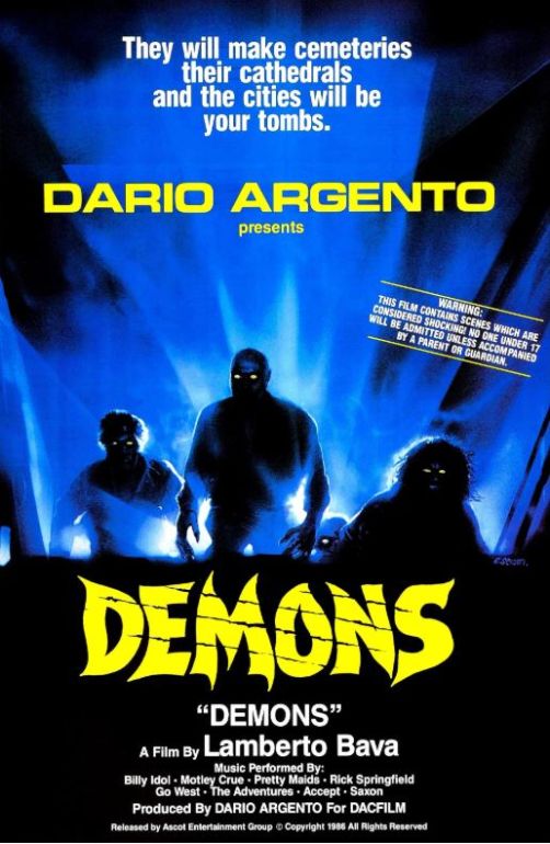 Naslovna slika horor filma Demons(1985)