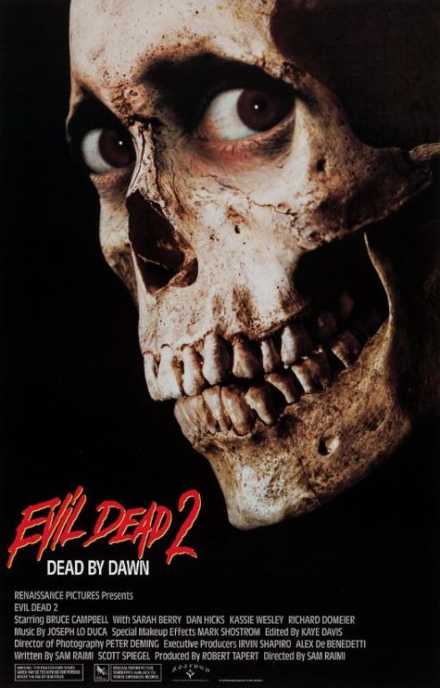 Naslovna slika horor filma Evil Dead II(1987)