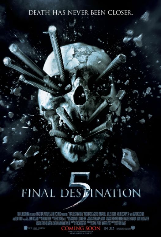 Naslovna slika horor filma Final Destination 5(2011)