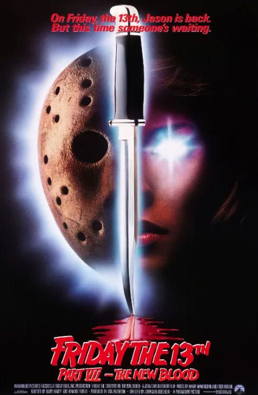 Naslovna slika horor filma Friday the 13 part VII: The New Blood(1988)