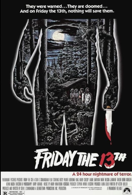 Naslovna slika horor filma Friday the 13th(1980)