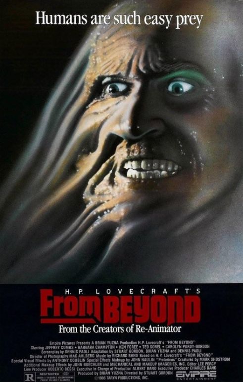 Naslovna slika horor filma From Beyond(1986)
