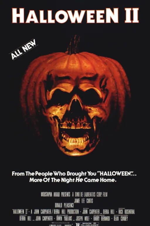 Naslovna slika horor filma Halloween II(1981)
