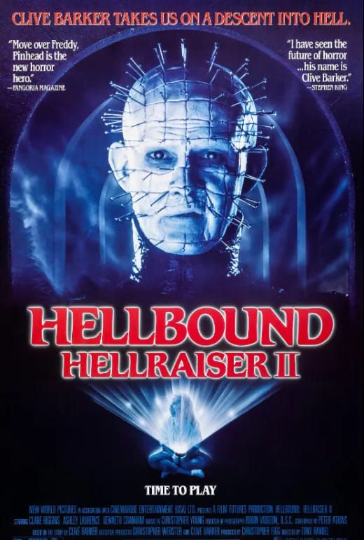 Naslovna slika horor filma Hellbound: Hellraiser II(1988)