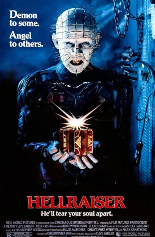 Naslovna slika horor filma Hellraiser(1987)