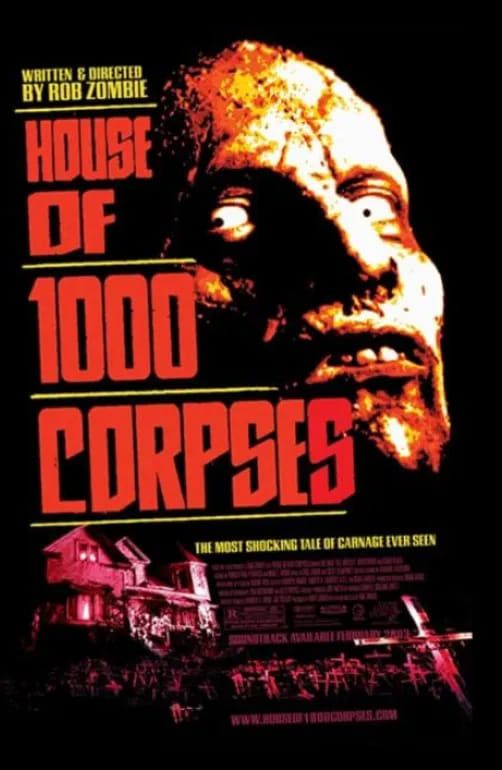 Naslovna slika horor filma House of 1000 Corpses(2003)