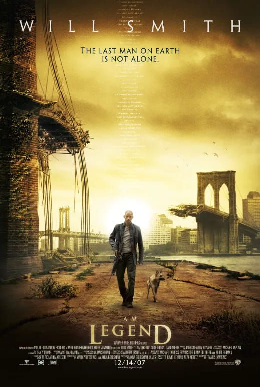 Naslovna slika horor filma I Am Legend(2007)