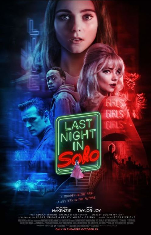 Cover slika horor filma Last Night in Soho(2021)