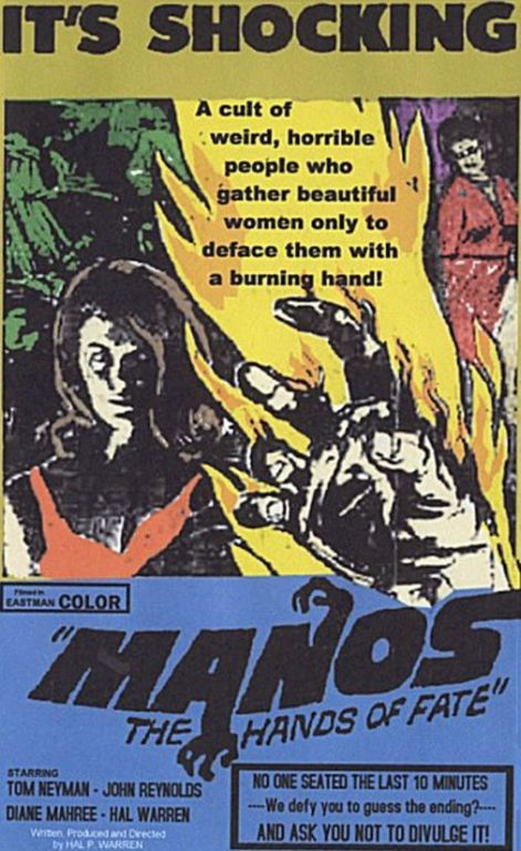 Naslovna slika horor filma Manos: The Hands of Fate(1966)