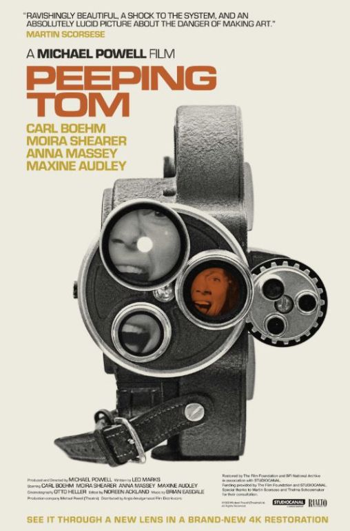 Cover slika horor filma Peeping Tom(1960)