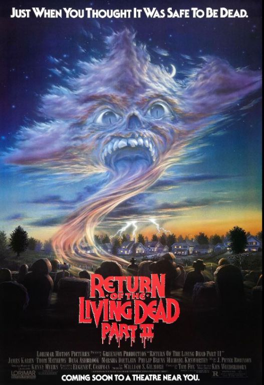 Naslovna slika horor filma Return of the Living Dead II(1988)