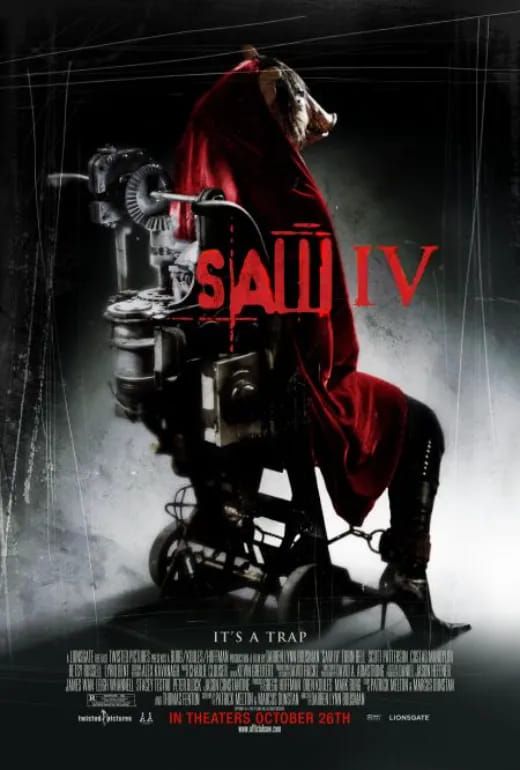 Naslovna slika horor filma Saw IV(2007)