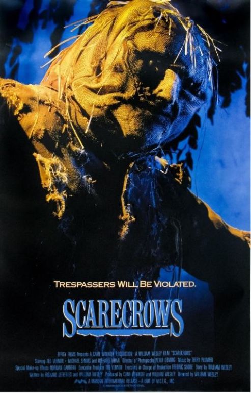 Cover slika horor filma Scarecrows(1988)