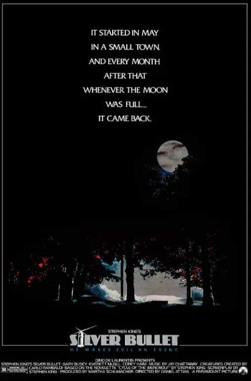 Naslovna slika horor filma Silver Bullet(1985)