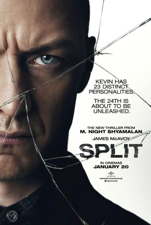 Naslovna slika horor filma Split(2016)